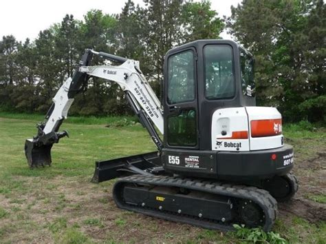 e55 mini excavator|bobcat e55 mini excavator specs.